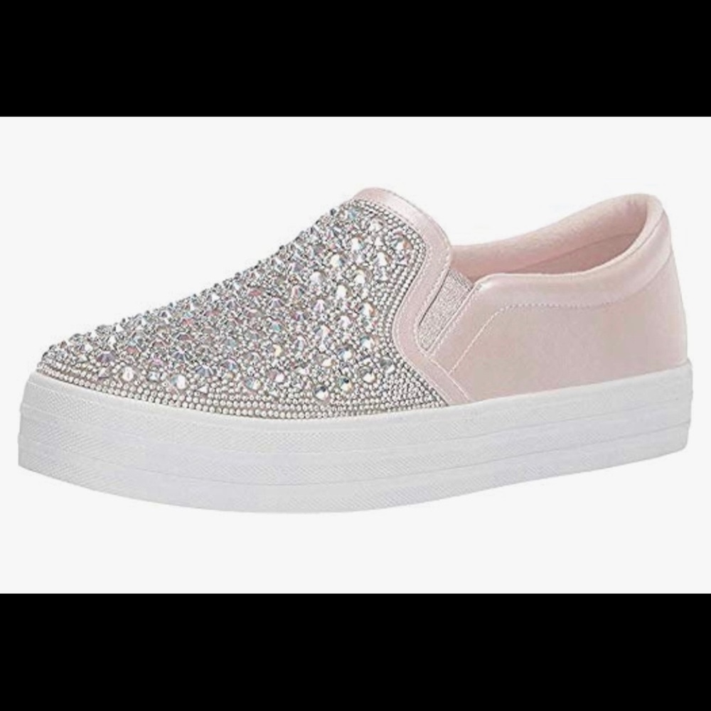 Skechers crystal slip on shoes